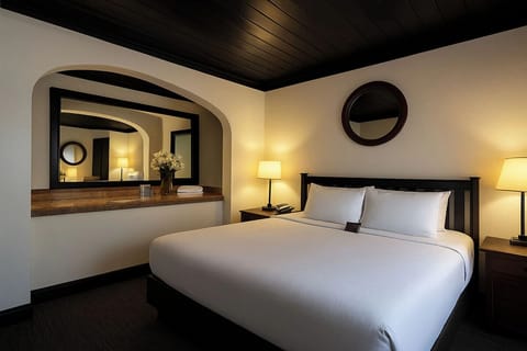 Sink into a king bed for a truly restful night.