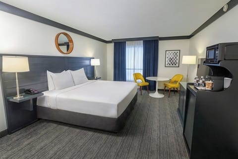 Wake refreshed and enjoy easy in-room coffee and snacks.