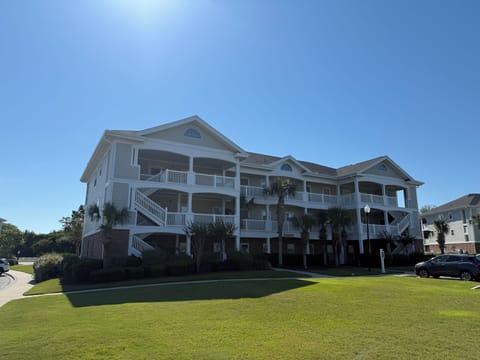 Front of condo White Shores is on second floor