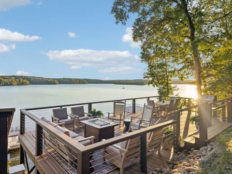 Take in the best views on Tim`s Ford Lake from your private infinity deck!