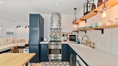 Our kitchen is fully equipped with everything you need.