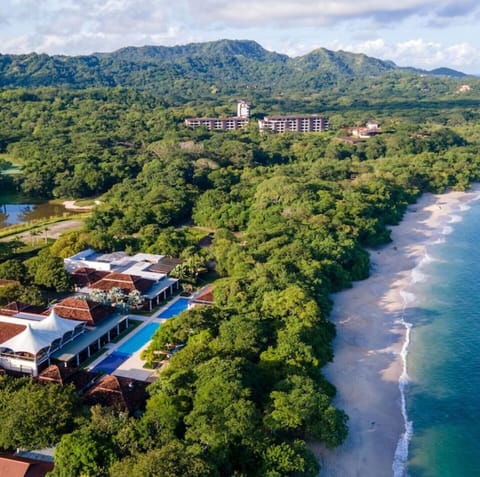 Beach club view , house is located 2 min walk from beach club