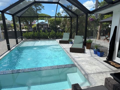 Pool and Spa right outside master