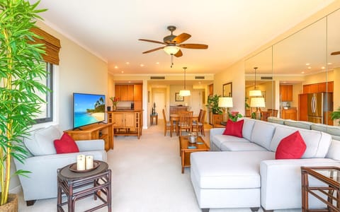 Bright, inviting living space with island vibes and modern comforts. KGV-16T4