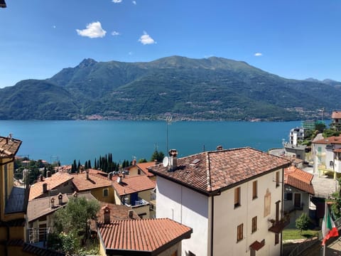 View from the balcony over Lake Como.