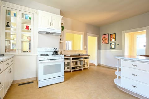 Features original artwork by Bay Area artists. 