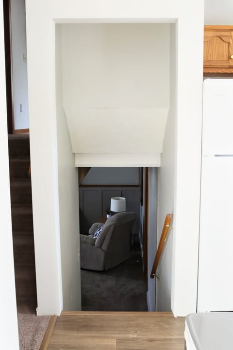 Stairs to lower level