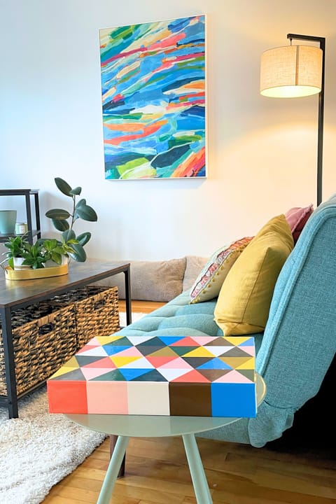 Renovated living room