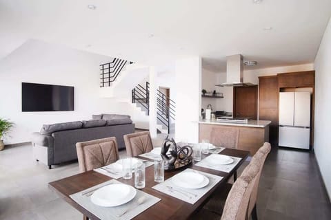 DINNING AREA AND LIVING ROOM