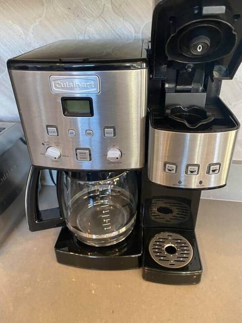 Keurig and drip coffee provided