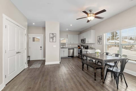 Bright, open dining space connected to the living area — ideal for family meals or entertaining.