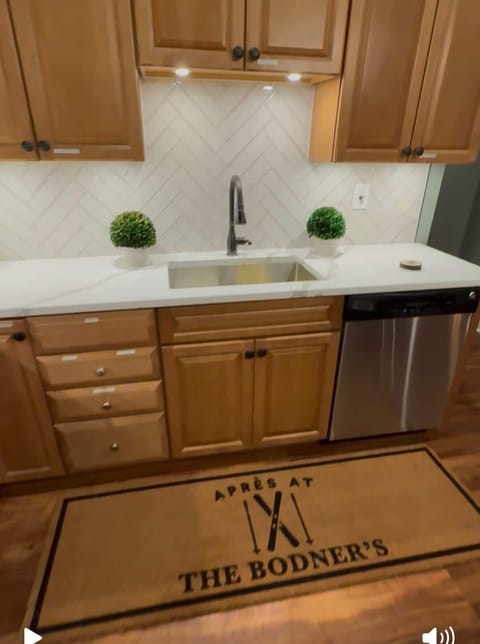 Newly renovated kitchen