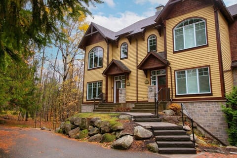 Front view of the house