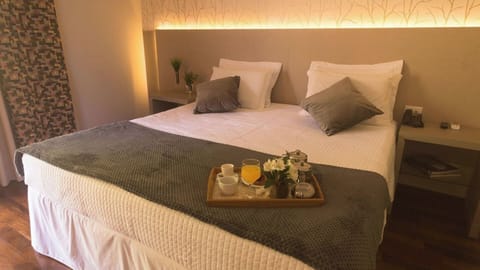 Sink into crisp linens and enjoy breakfast in bed slowly