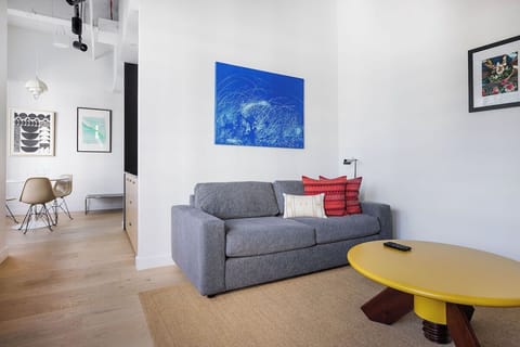 Gather and relax with artful details and cozy seating.