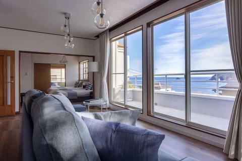 The view from the 2nd Floor Living Room overlooking Ito Orange Beach