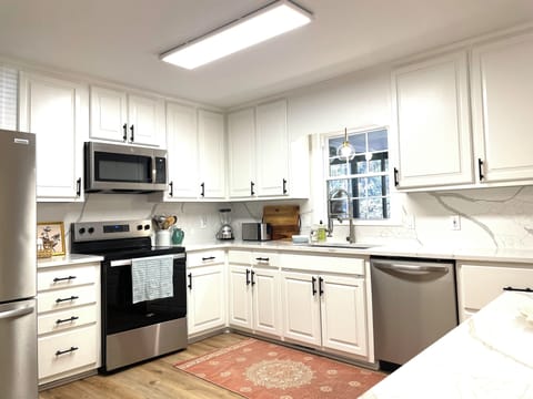 Large Main Floor Kitchen fully equipped