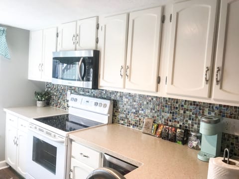 Lots of counter space to cook a special dinner!  