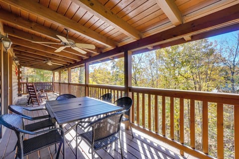 Gatlinburg Vacation Rental | 2BR | 2BA | 1,400 Sq Ft | Stairs Required