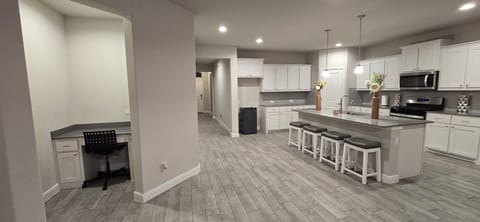 Study nook adjacent to the Kitchen and the Living Room