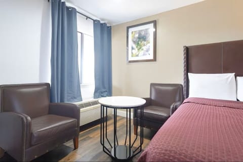 Relax by the window in a quiet seating nook.