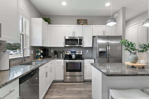 The perfect kitchen for visiting cooks.