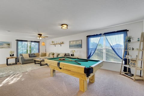 Furniture, Table, Indoors, Appliance, Ceiling Fan