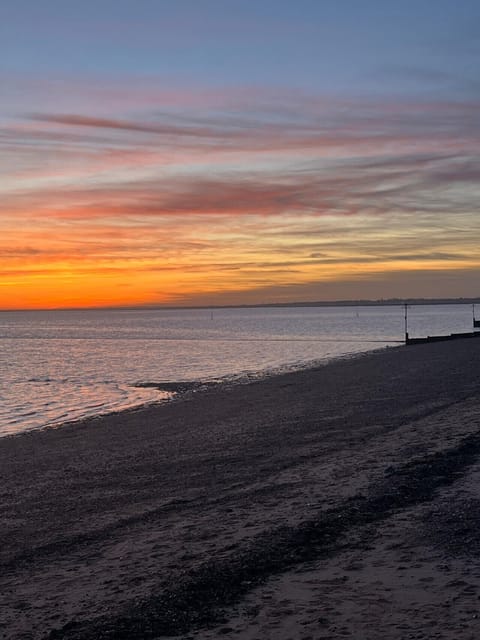 Beautiful sunset over West Mersea