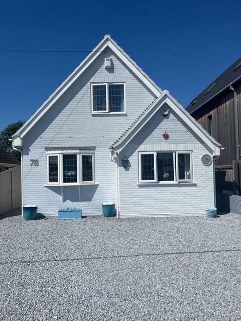 Exterior of the house with ample parking