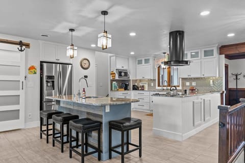 A chef’s dream space — fully stocked and ready.