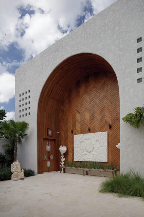 Exterior detail
