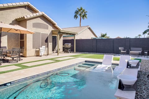 Surprise Vacation Rental | 3BR | 2BA | 1,558 Sq Ft | Small Step to Enter