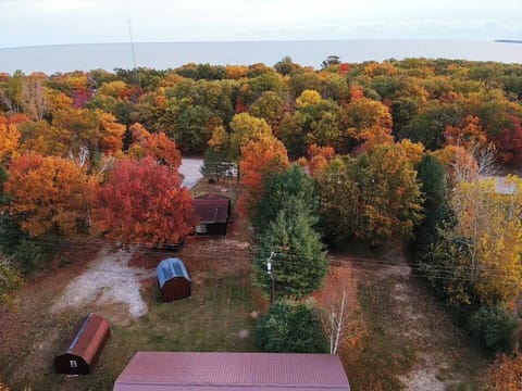 Facing Lake Huron - walk to the beach
The fall foliage is amazing!