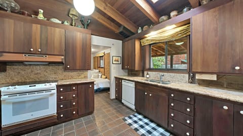 Every kitchen tool is provided to make memorable meals- all you need to bring is the food!