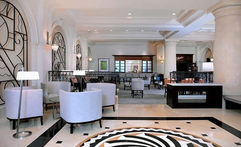 Gather comfortably in the airy lobby lounge between adventures.