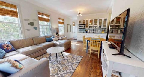 Living room and Kitchen