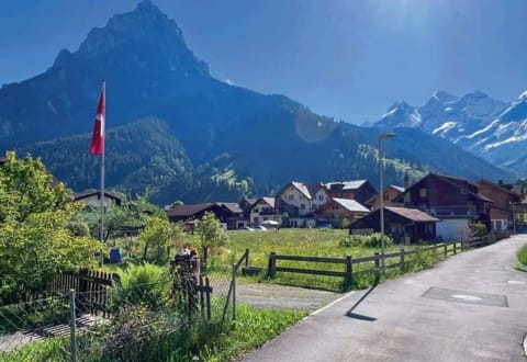 Mountain view from the apartment with beautiful alpine surroundings
