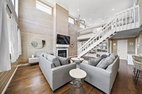This is the main living room area of the home