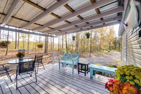 Covered Deck | Outdoor Dining | Gas Grill
