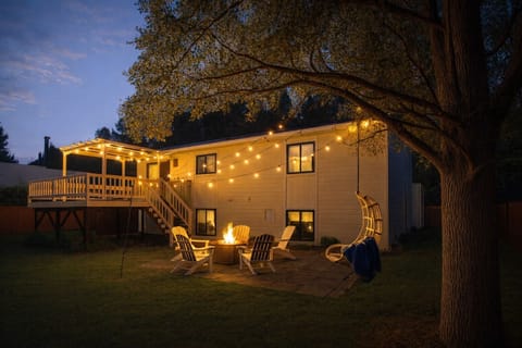 Cozy nights on the patio