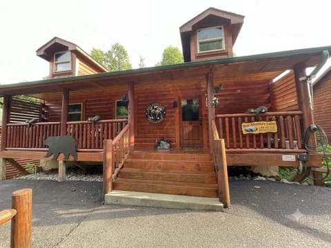 Front of our cabin 
