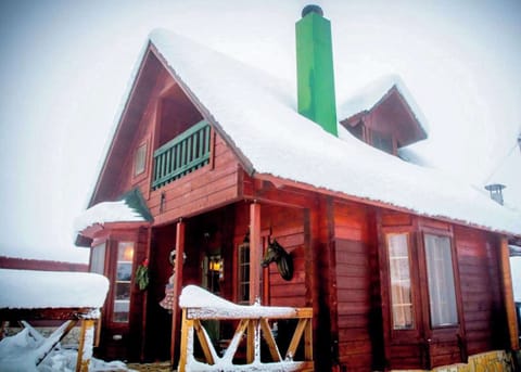 
Detailed look at the wooden structure and cozy rustic design.