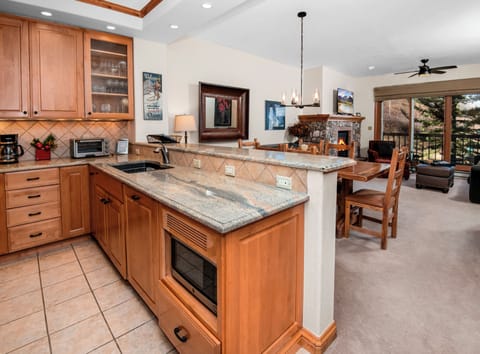 Kitchen with all appliances