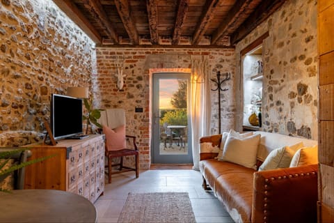 The living space at Priory Barn, Essex