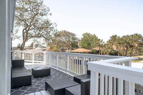 A spacious balcony designed for breezy, laid-back lounging.