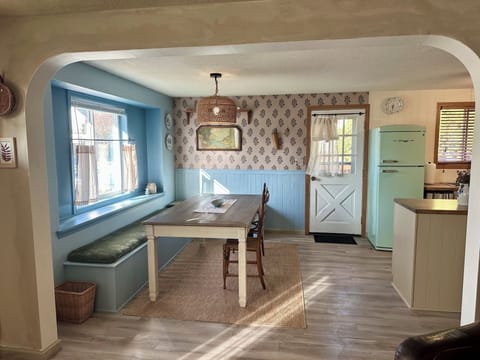 Kitchen and dining area