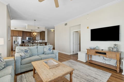 Open, bright, and made for relaxing with friends and family.