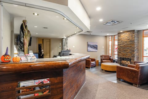 This is the front desk that helps you check-in to our home.