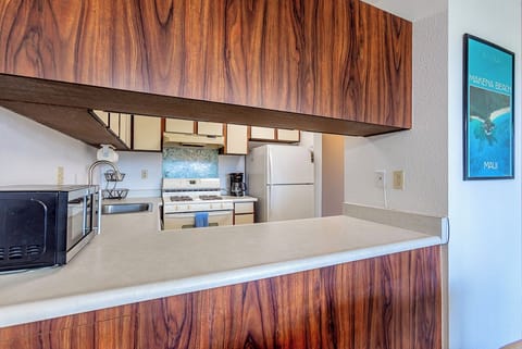 Simple, functional kitchen with all the essentials you need