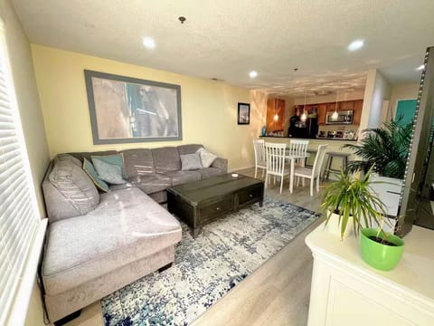 Please note: the coffee table is not there to leave room for the pullout sofa.